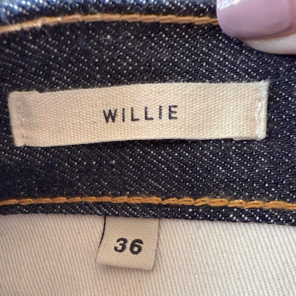 Imogene + Willie Willie Indigo Selvage Jeans Rinse Size 36 - Picture 11 of 12